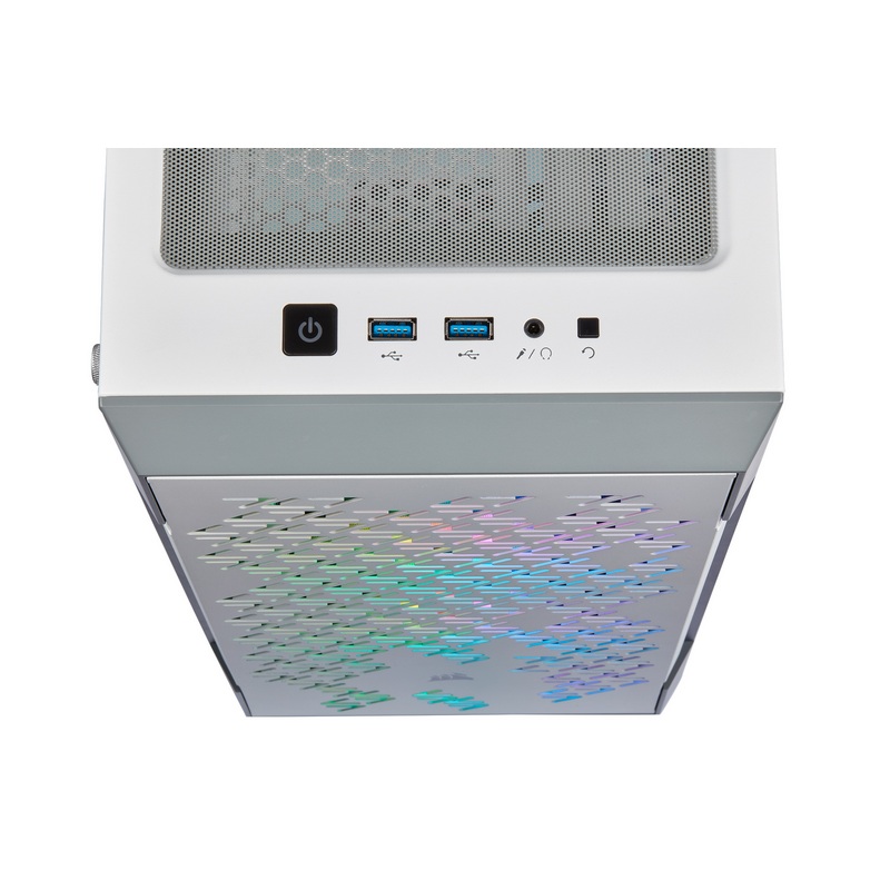 Gabinete Gamer CORSAIR CRYSTAL 220T WHITE