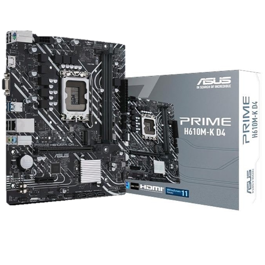 Motherboard Intel ASUS PRIME H610M-K  D4 DDR4 LGA1700