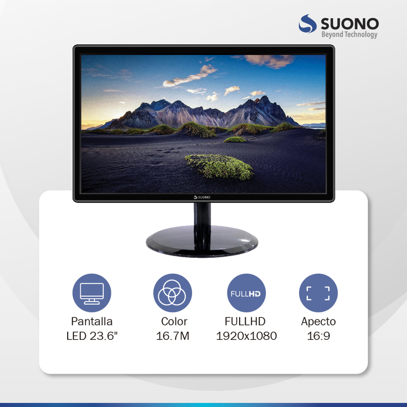 Monitor 24 SUONO LED SM24  LED