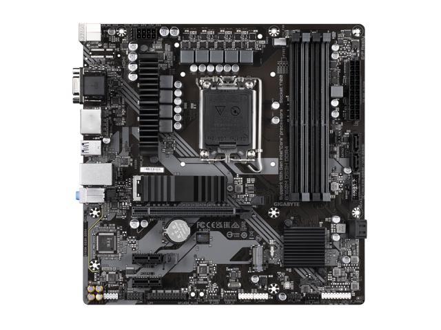 Motherboard Intel GIGABYTE B760M E DDR5 B760M E LGA1700