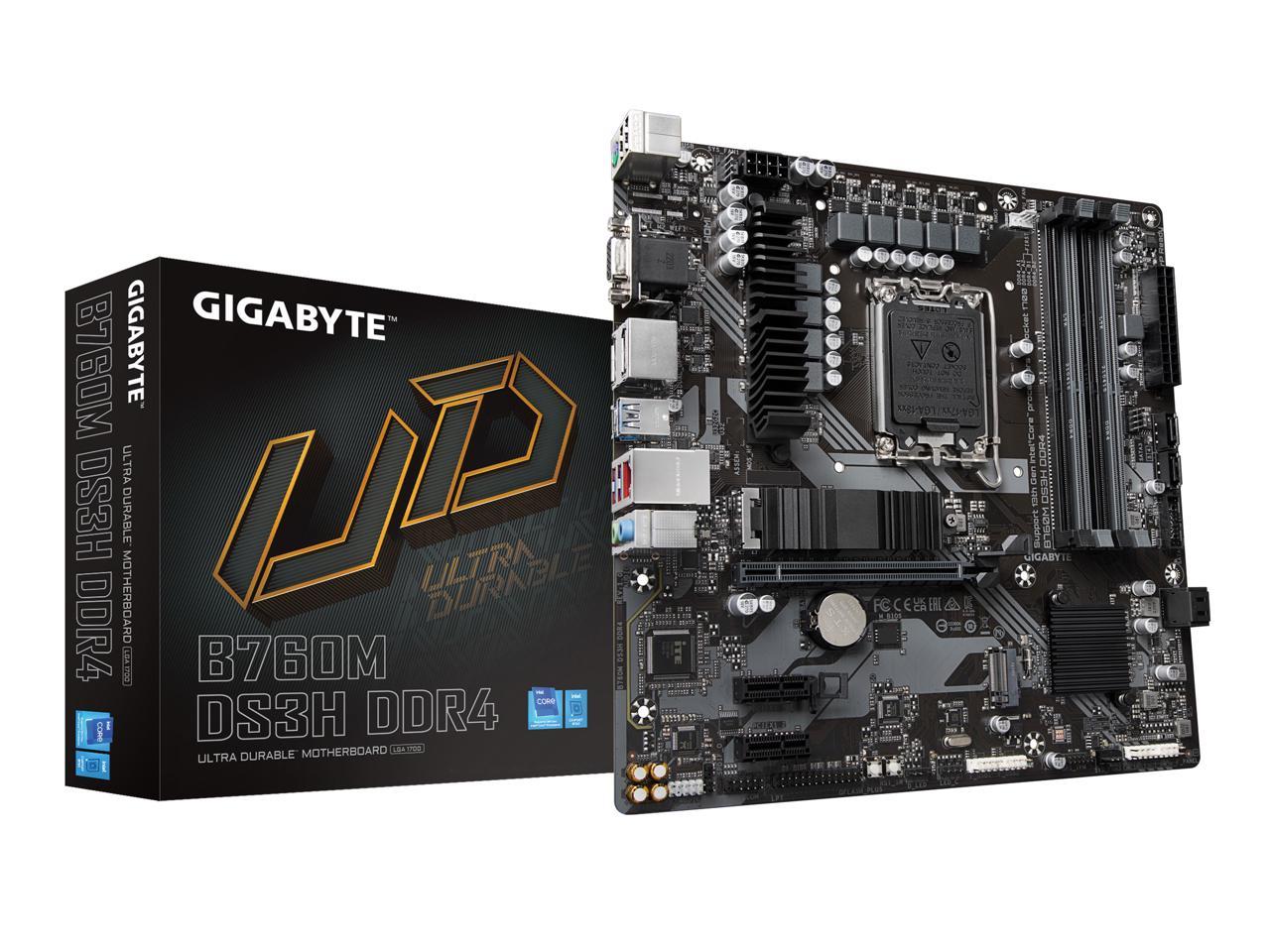 Motherboard Intel GIGABYTE B760M E DDR5 B760M E LGA1700