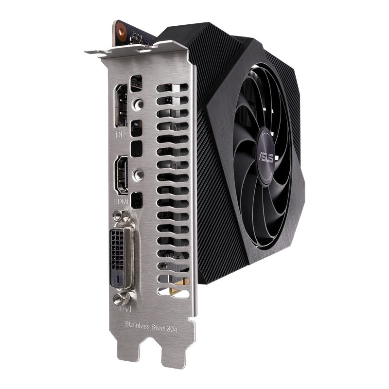 Placa De Video Nvidia ASUS 1650 PHOENIX 1650 DUAL 4GB