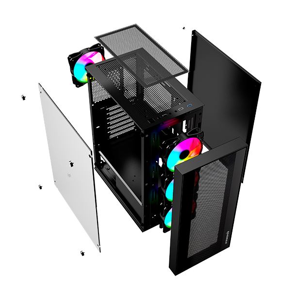 Gabinete Gamer RAIDMAX V100 VECTOR SERIES V100