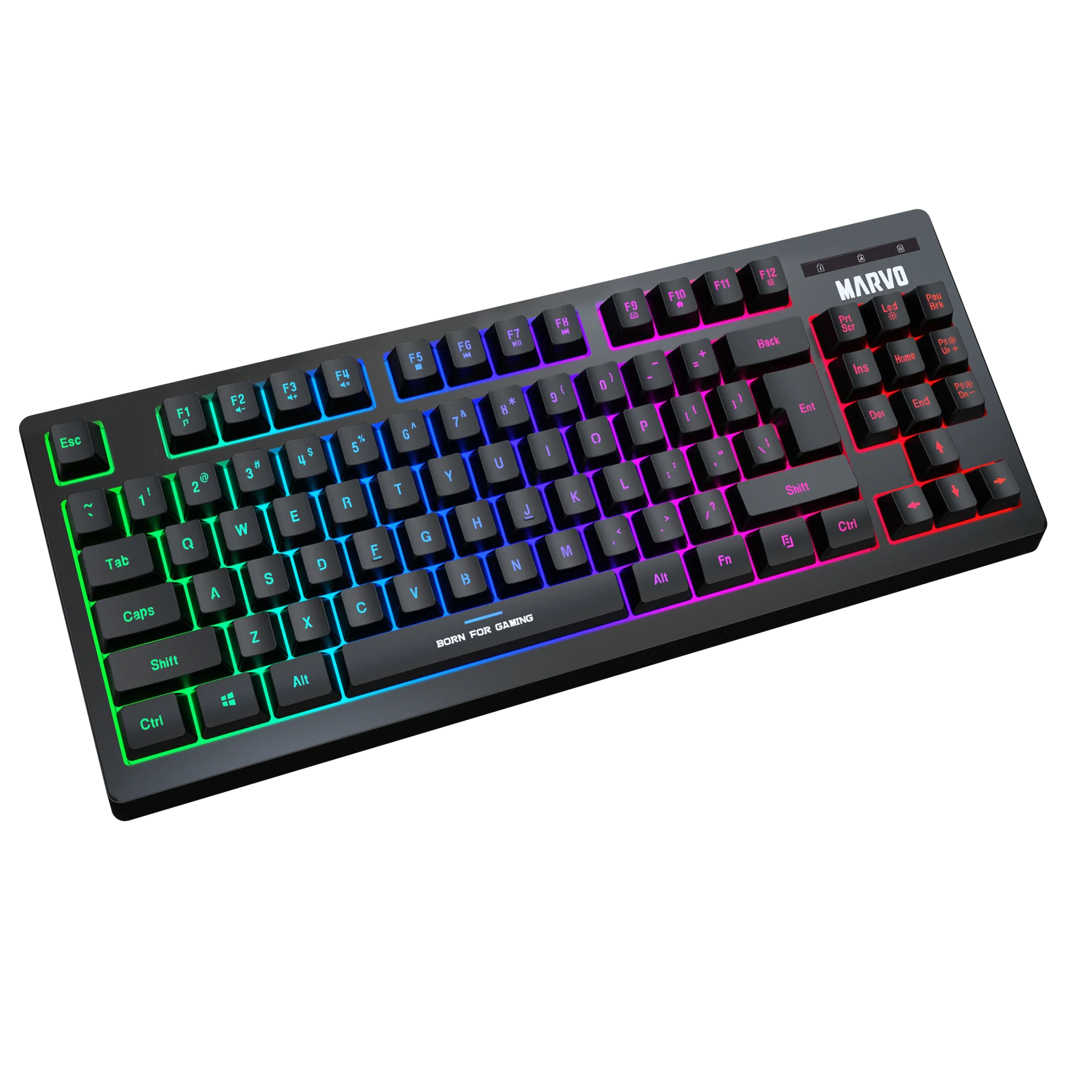 Perifericos Teclado Gamer TECLADO MARVO K607 K607 TKL MENBRANE