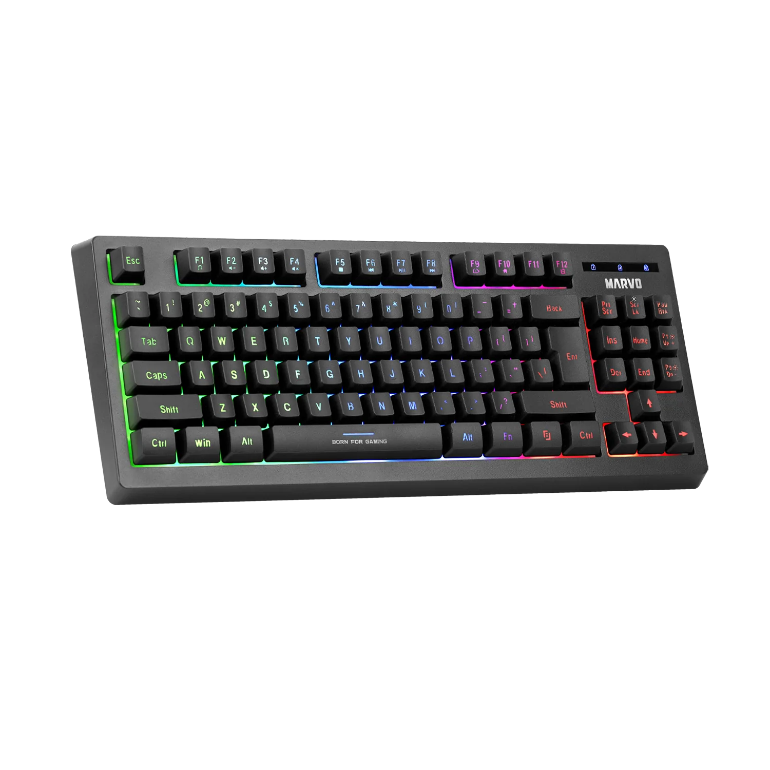 Perifericos Teclado Gamer TECLADO MARVO K607 K607 TKL MENBRANE
