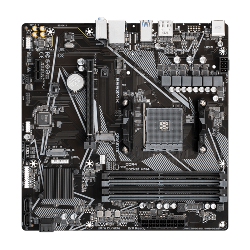 Motherboard Amd GIGABYTE B550M K B550M K SOCKET AM4