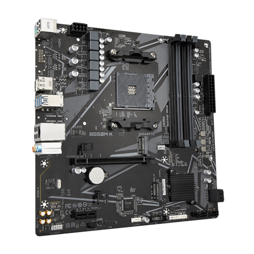 Motherboard Amd GIGABYTE B550M K B550M K SOCKET AM4
