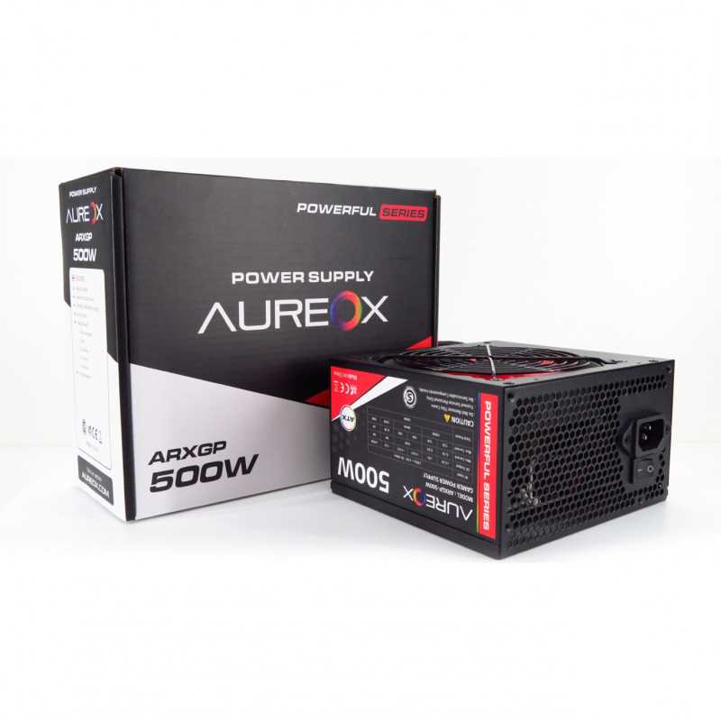 Fuente PC Generica AUREOX 500W ARXGP 500W