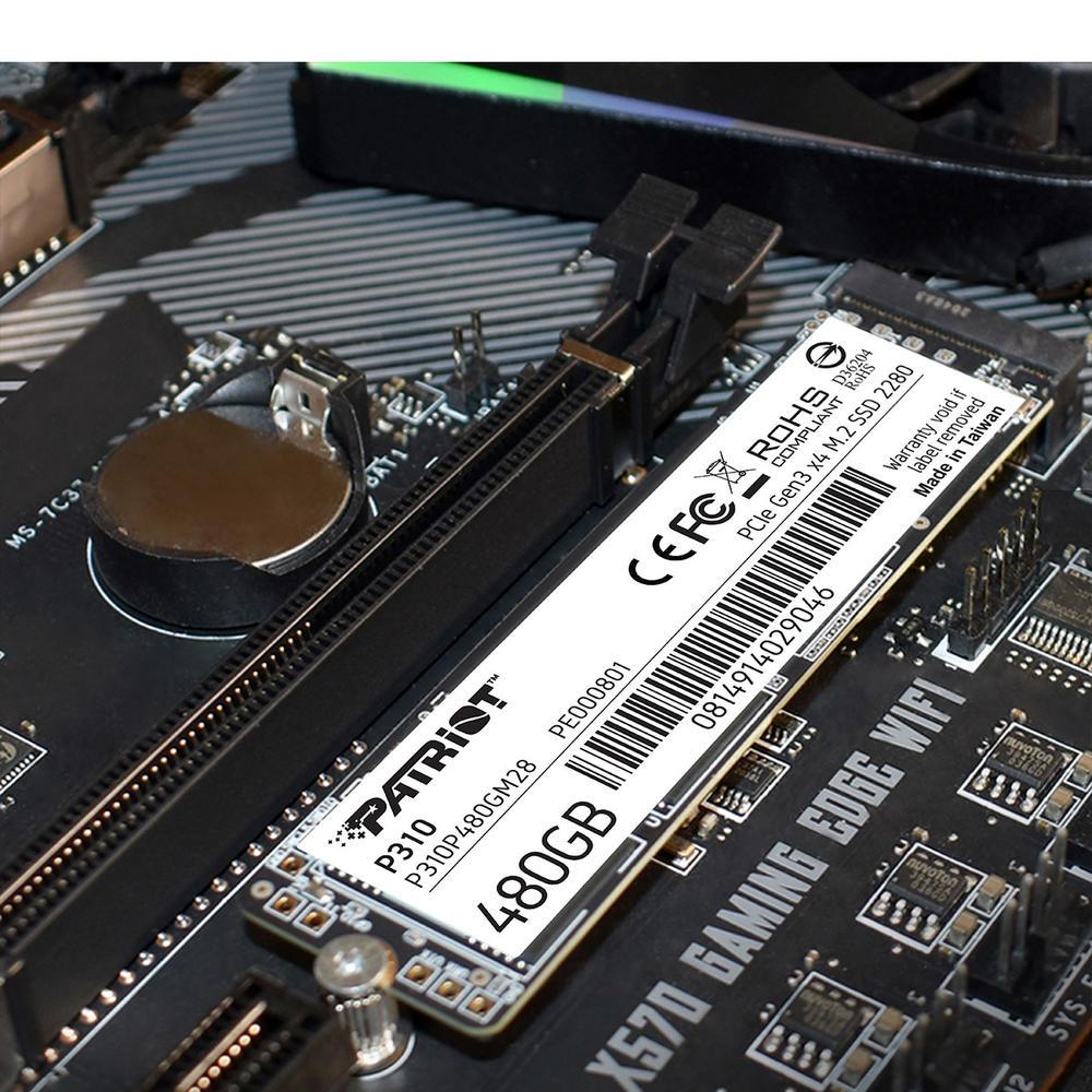 Almacenamiento Solido M.2 Nvme PATRIOT  480GB M.2 P310 480GB