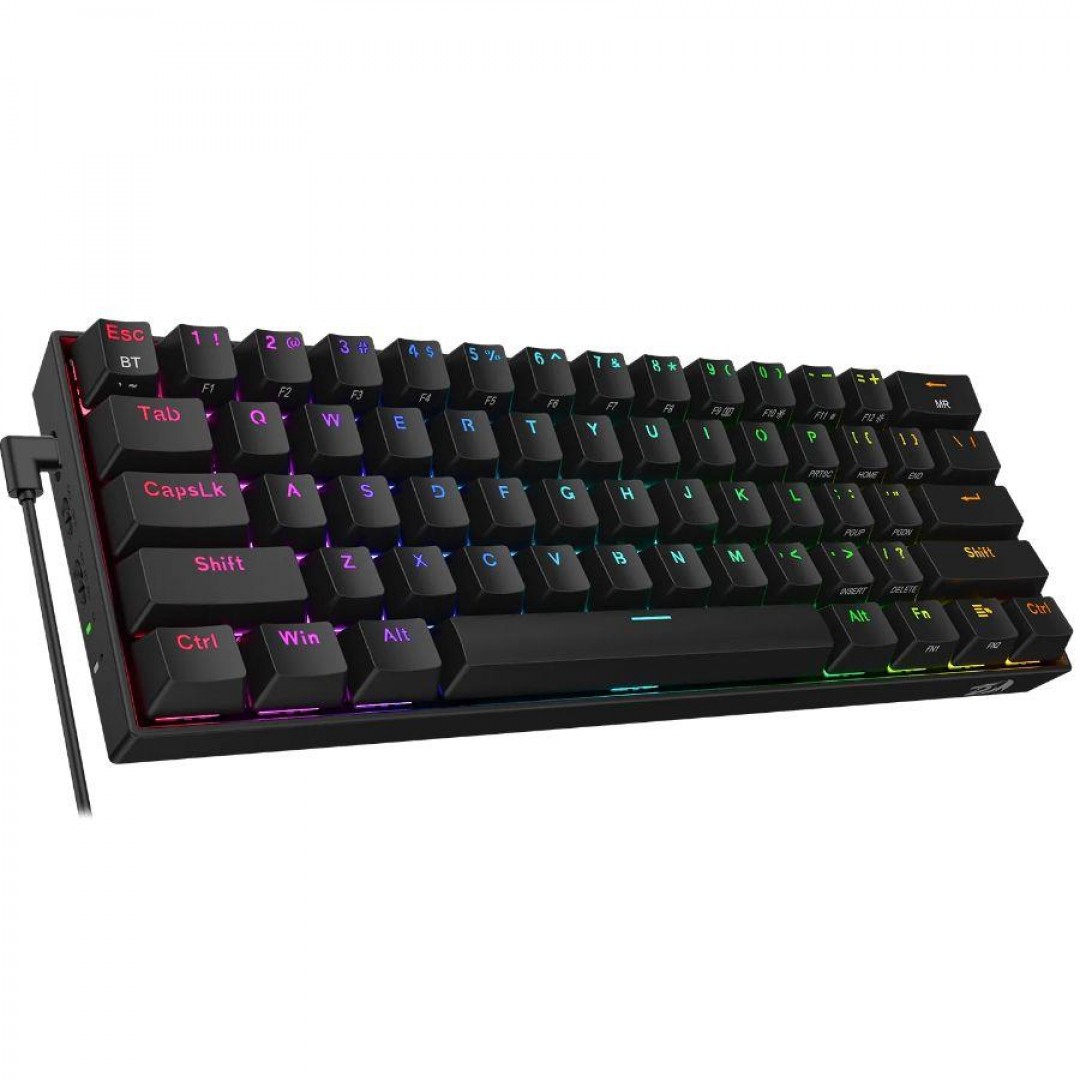 Perifericos Teclado Gamer REDRAGON DRACONIC PRO BLACK S/BROWN K530RGB INALAMBRICO