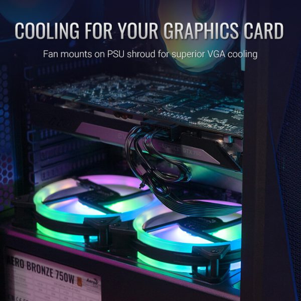 Gabinete Gamer AEROCOOL FALCON G-BK-V2