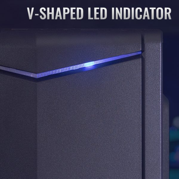 Gabinete Gamer AEROCOOL TOMAHAWK TOMAHAWK-A-BK-V3