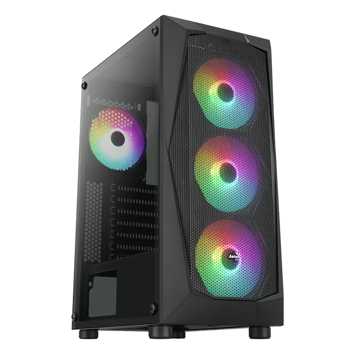 Gabinete Gamer AEROCOOL FALCON G-BK-V2