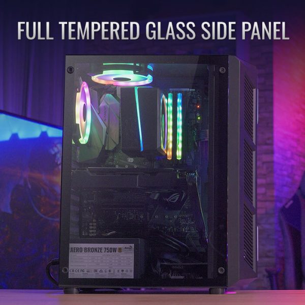 Gabinete Gamer AEROCOOL PRIME PRIME G BK V2