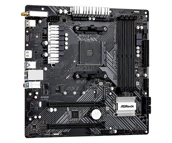 Motherboard Amd ASROCK B450M/AC B450M/AC R2.0