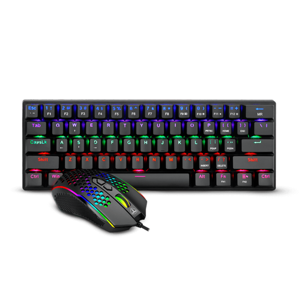 Perifericos Kit Gamer T-DAGGER MAIN FORCE SWITCH MARRON MAIN FORCE 2 EN 1 NEGRO