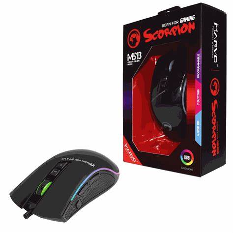 Perifericos Mouse Gamer MARVO SCORPION M513 RGB 4800DPI