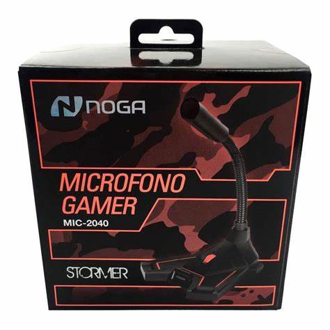 Perifericos Microfono NOGA GAMER STORMER MIC-2040/3.5MM/OMNI