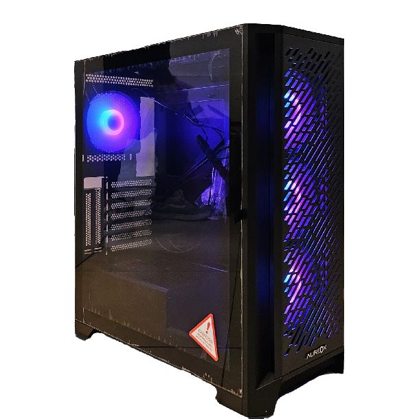 Gabinete Gamer AUREOX   FULLTOWER PROTEUS ARX410G /SFUENTE