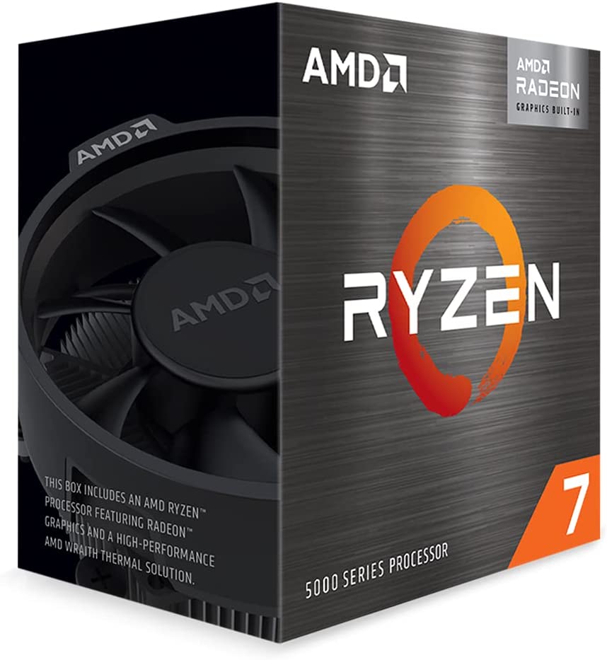 Procesador Amd RYZEN 7 5700G AM4 CVIDEO CCOOLER