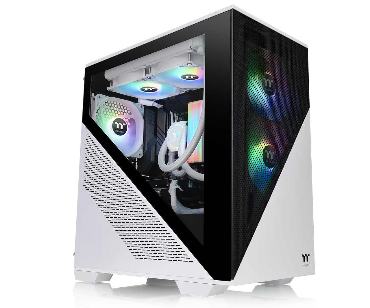 Gabinete Gamer THERMALTAKE DIVIDER 170 TG ARGB 170TG/ARGB/BLANCO/MIDTOWE