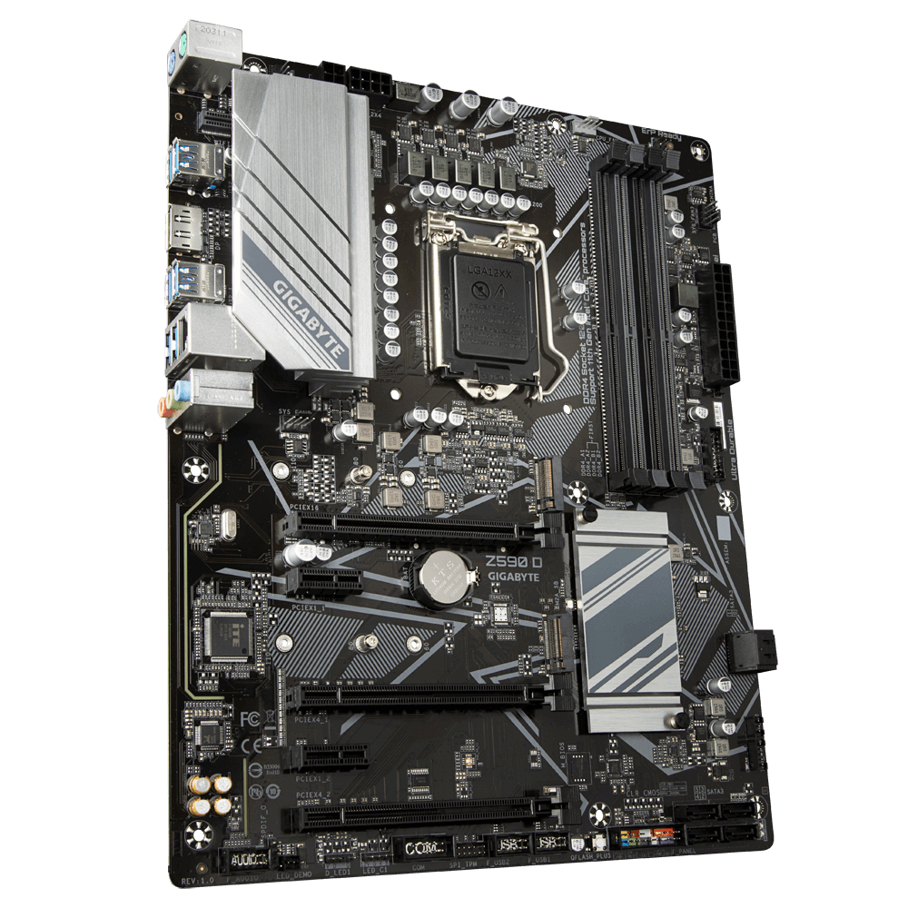 Motherboard Intel GIGABYTE Z590 S1200 PCI-E4.0  ATX