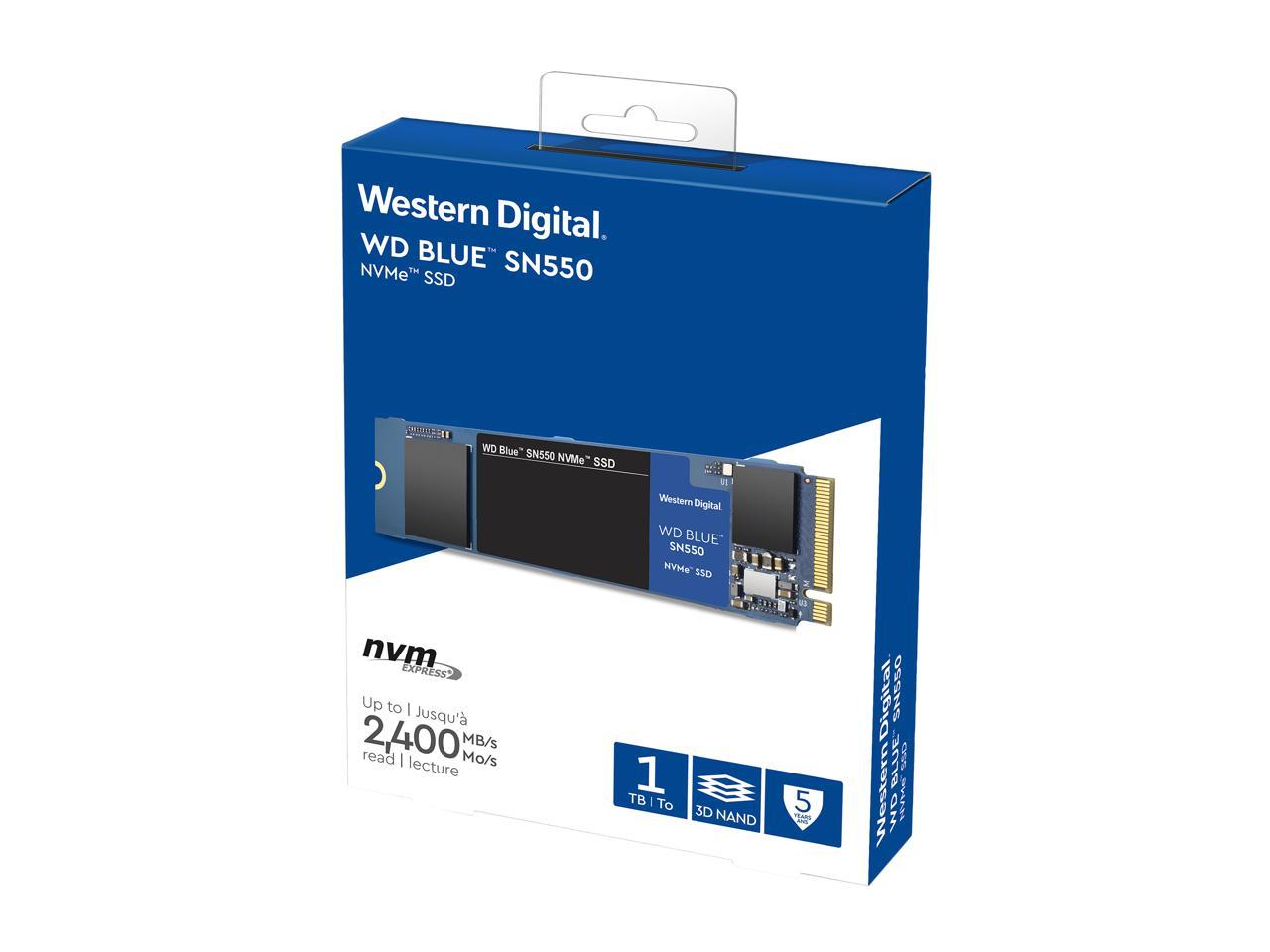 Almacenamiento Solido M.2 Nvme WD BLUE  250GB SN550 250GB  2400MB/s