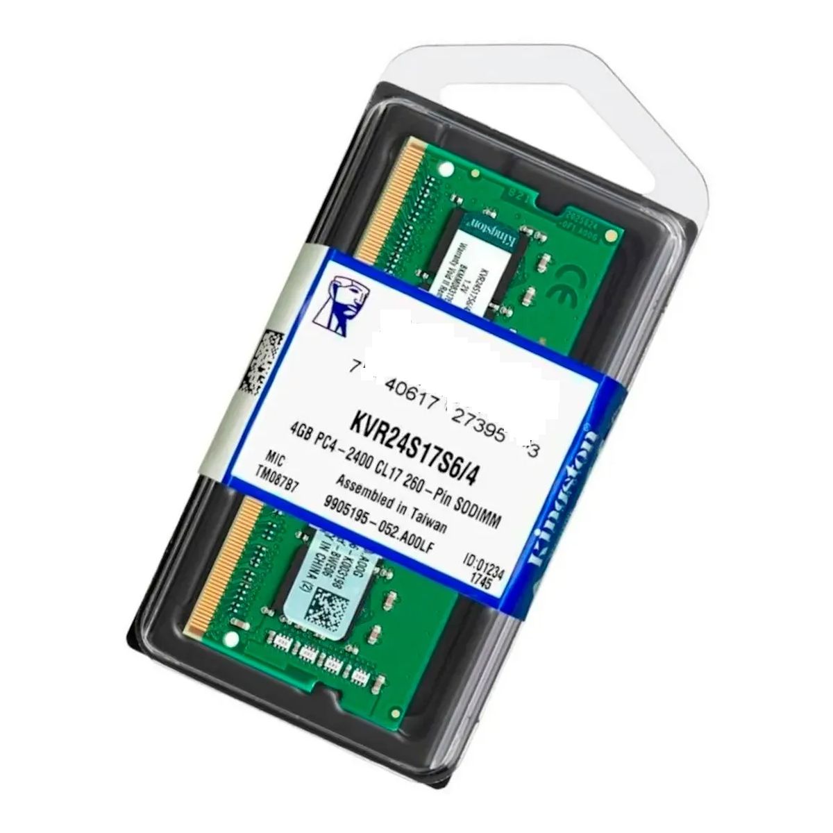 Memoria Ram DDR4 SODIMM 4GB KINSTON DDR4 4GB SODIMM KVR26S19S6/4GB/2666MHZ/NT