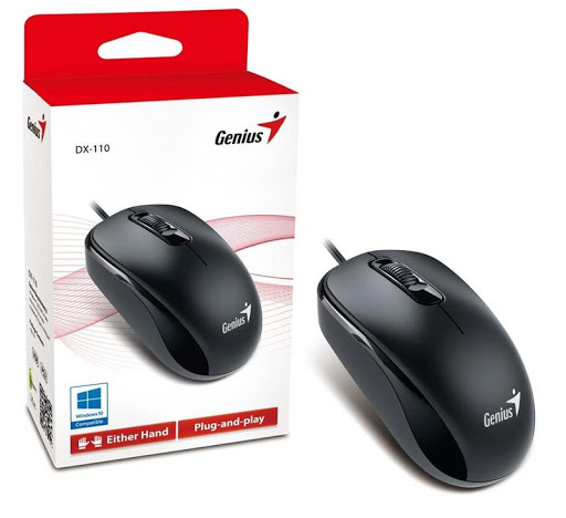 Perifericos Mouse PS2 GENIUS BLACK PS2 DX-110