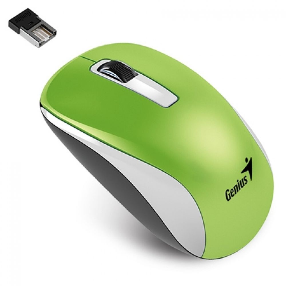 Perifericos Mouse Inalambrico GENIUS VERDE NX-7010
