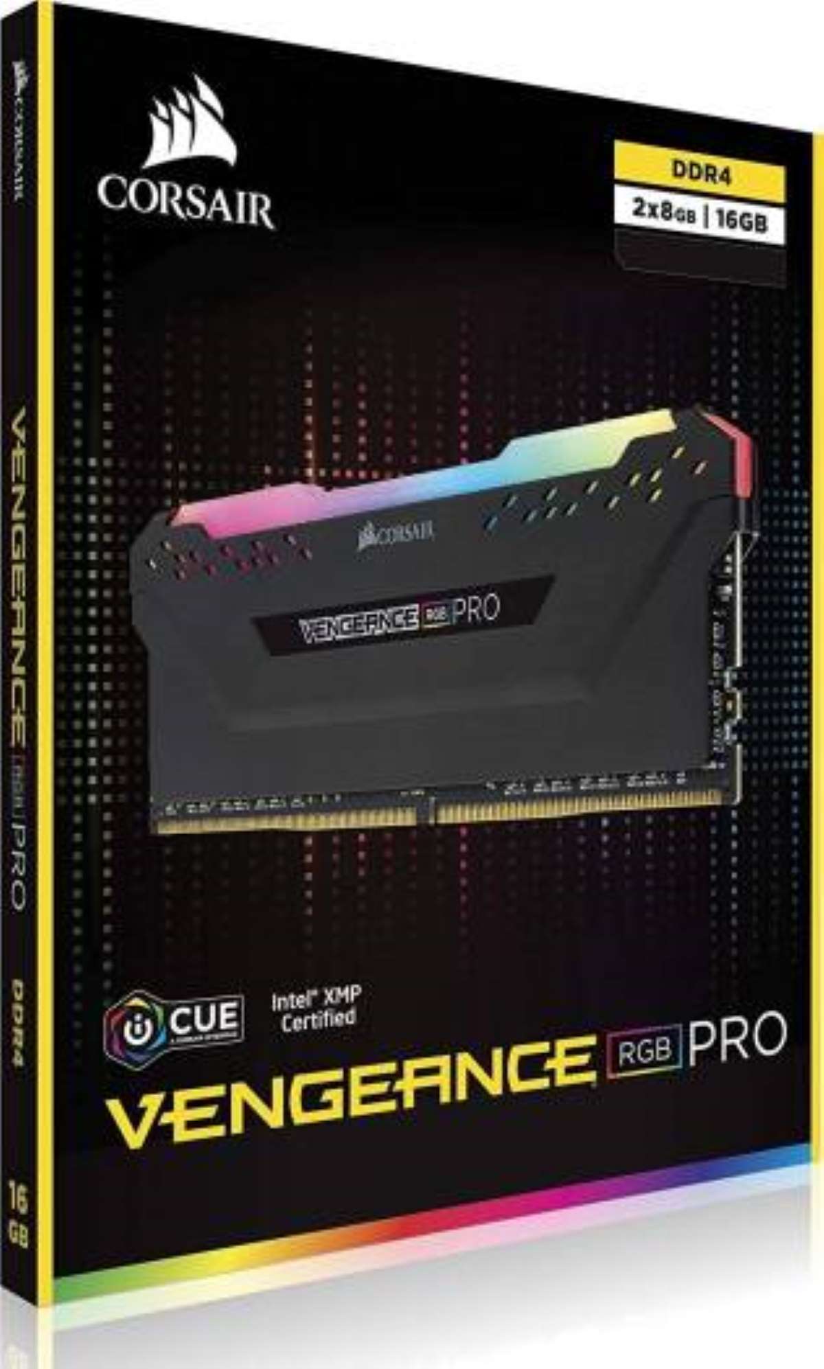 Memoria Ram DDR4 16GB (2X8) CORSAIR VENGEANCE 2x8 = 16gb RGB PRO 3200MHZ