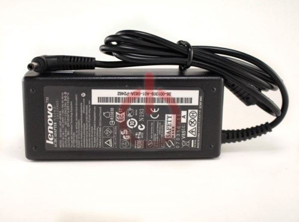 Cargador Notebook Lenovo  Ficha Gruesa Negra ADP-65YB V85 20V 3.25A