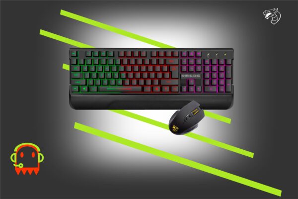 Perifericos Kit Gamer SHENLONG KIT TECLADO   MOUSE C2001 C2001/T+M/RAINBOW/MM