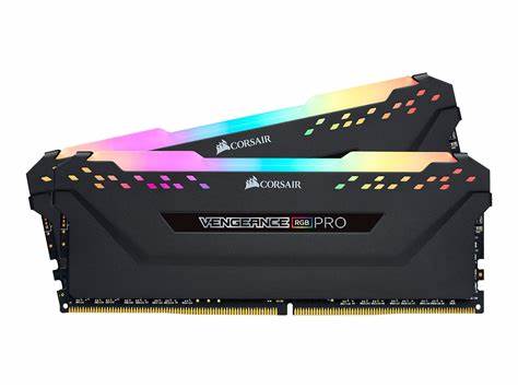 Memoria Ram DDR4 16GB (2X8) CORSAIR VENGEANCE 2x8 = 16gb RGB PRO 3200MHZ