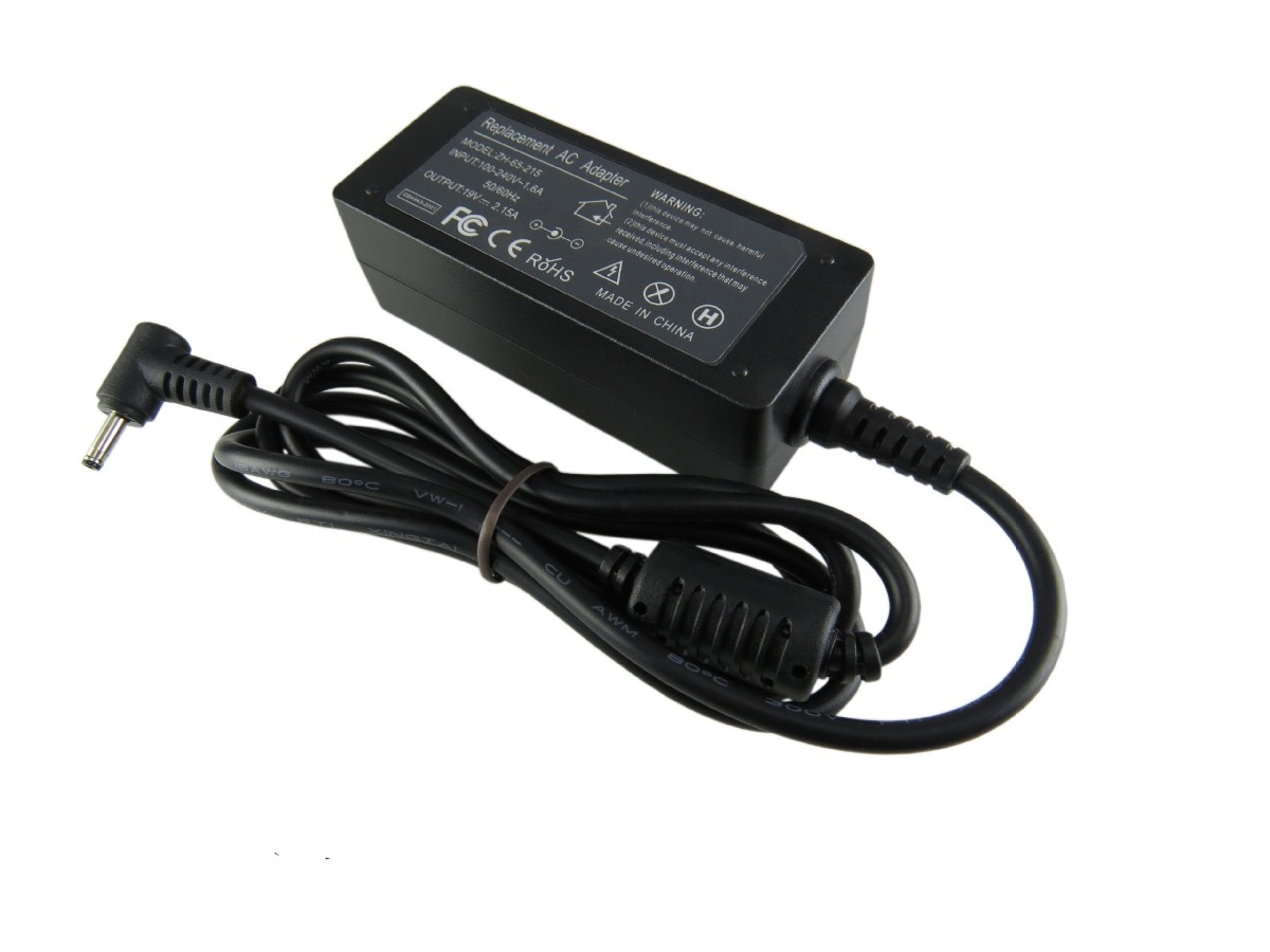 Cargador Notebook Samsung  Ficha UltraFina Negra AP1AD02 AD-6019 19v 2.1A