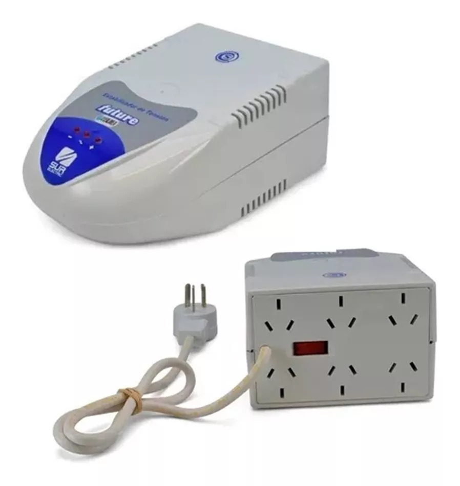 Varios Estabilizador SURELECTRIC TENSION 1000 6 TOMAS ER1000 /6 TOMAS/1000VA