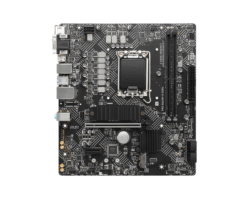Motherboard Intel MSI B660M-G SOCKET 1700 MSI PRO B660M-G DDR4