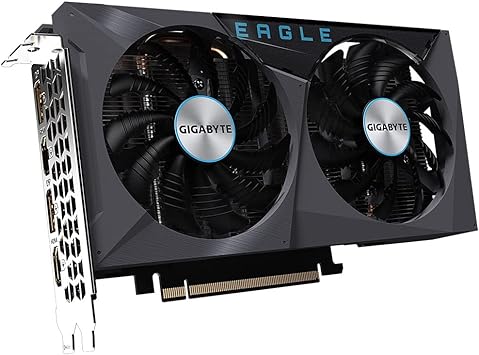 Placa De Video Nvidia RTX GIGABYTE 3050 6G RTX 3050 6GB EAGLE  OC