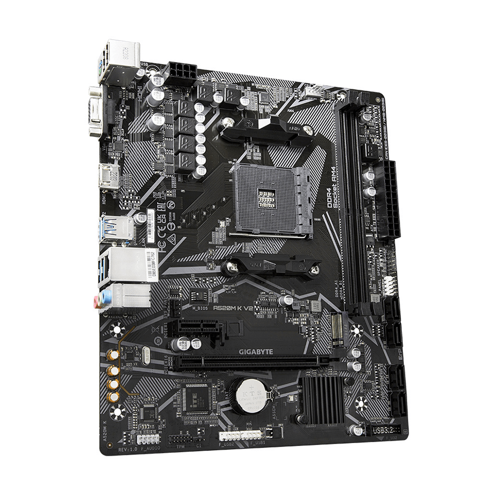 Motherboard Amd GIGABYTE A520M K V2 AM4 A520M K V2 AM4
