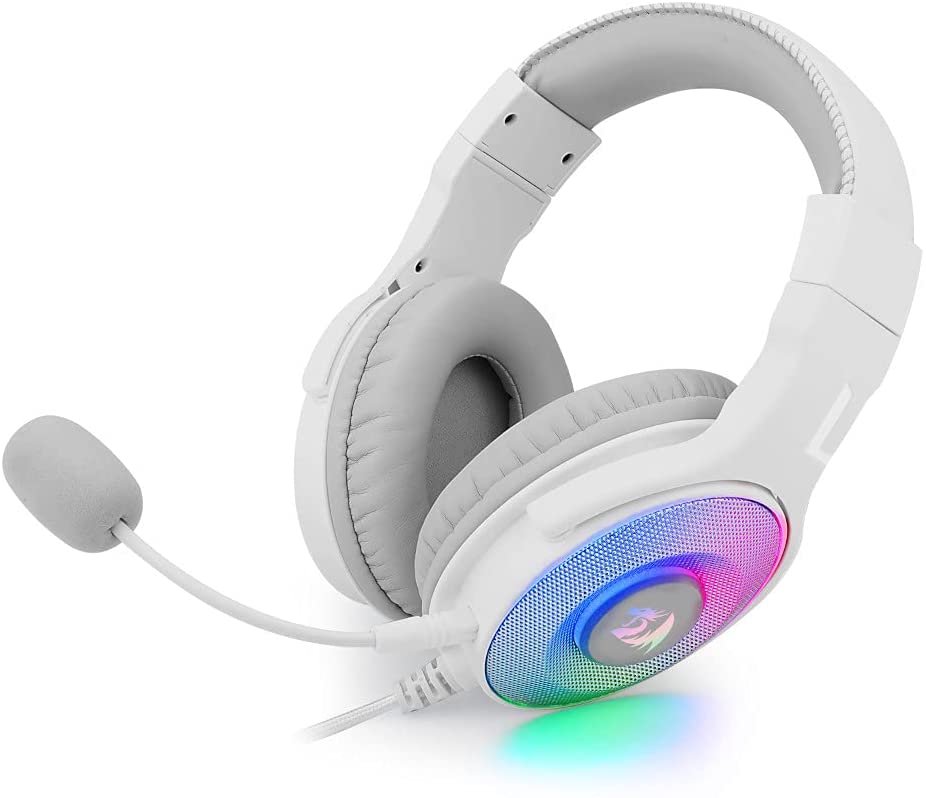 Auricular Gamer/PS4/XBOX REDRAGON  WHITE H350W PANDORA /RGB/USB/MIC/7.1