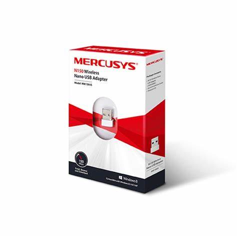 Placa De Red/Sonido/Bluetooth Red MERCUSYS  NANO WIRELESS N150 2.4GZ 150MBPS
