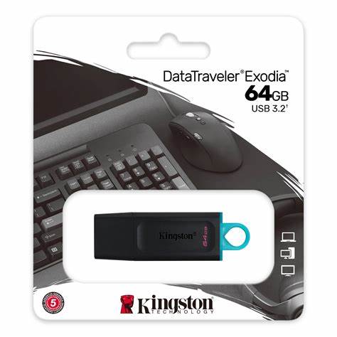 Pendrive 64GB KINGSTON EXODIA DTX 64GB USB3.2