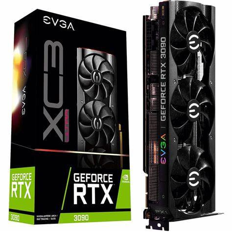 Placa De Video Nvidia EVGA GFORCE XC3 ULTRA RTX 3090 24GB DDR6