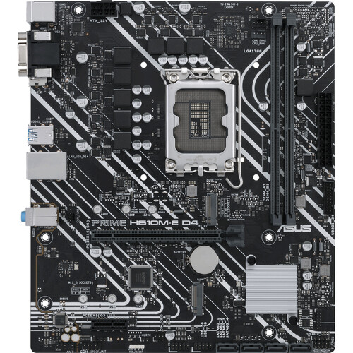 Motherboard Intel ASUS PRIME H610M-E D4 H610M-E D4 LGA1700