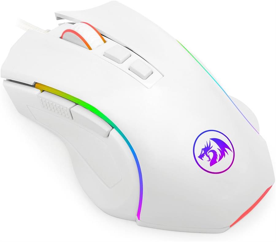 Perifericos Kit Gamer REDRAGON G/ESSENTIALS S129W BLANCO TECLADO/MOUSE/AURIS S129W/3EN1/RGB/7200/LED