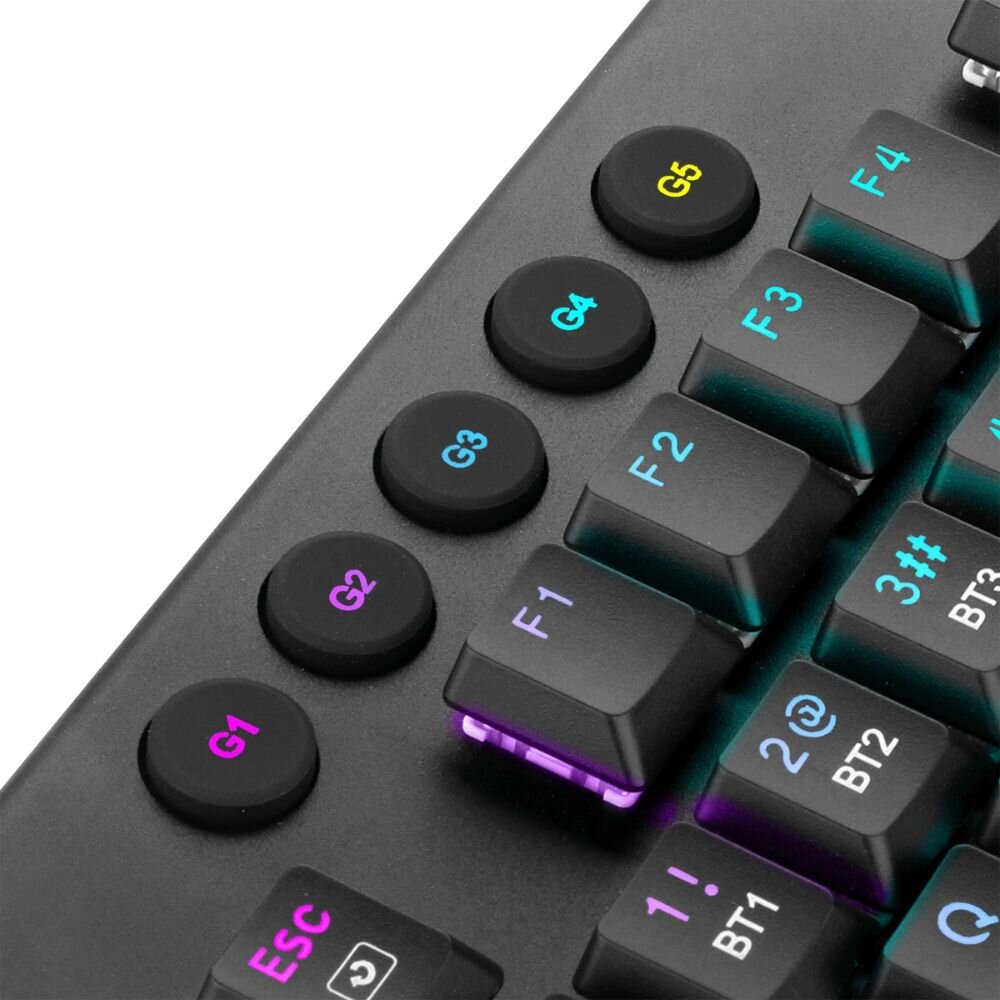 Perifericos Teclado Gamer REDRAGON HORUS TKL MECH BLACK RED SWICHT SPAN K621RGBSPRD/2.4/WIRED/BT