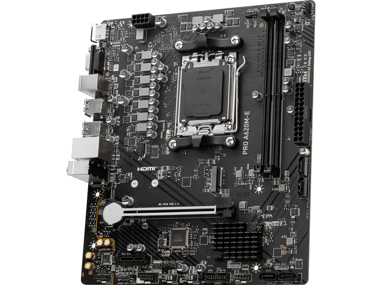 Motherboard Amd MSI PRO A620M-E AM5  DDR5