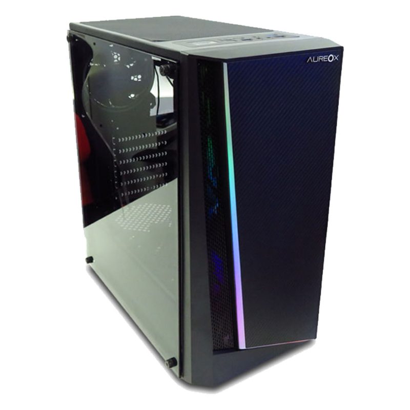Gabinete Gamer AUREOX ORION ARX350G/SFUENTE/MIXTOWER