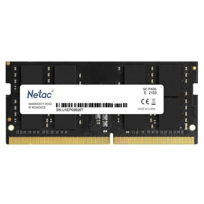 Memoria Ram DDR4 SODIMM 8GB NETAC BASIC DDR4 8GB 3200MHZ