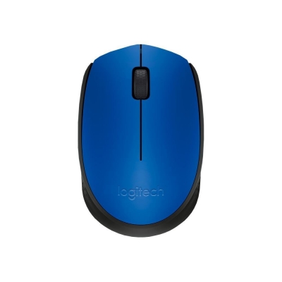 Perifericos Mouse Inalambrico LOGITECH BLUE M170 AZUL